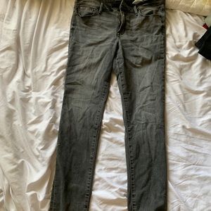Grey Abercrombie and Fitch jeans